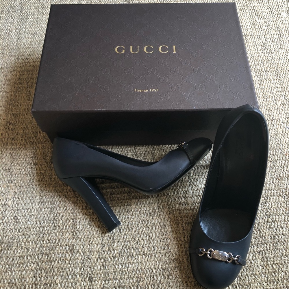 Gucci Babylon Piombo Heels